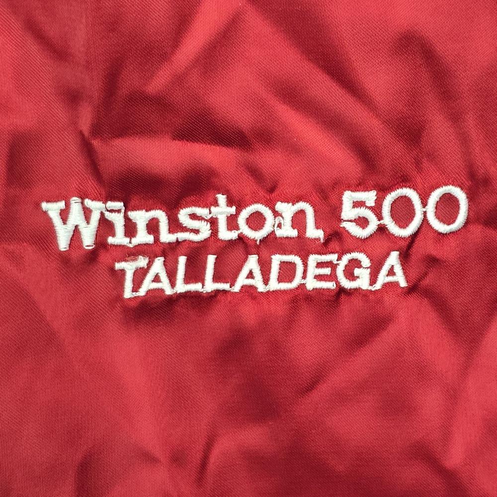 Vintage Winston 500 Talladega Satin Bomber Jacket Medium R.J.‎ Reynolds USA - Picture 5 of 11